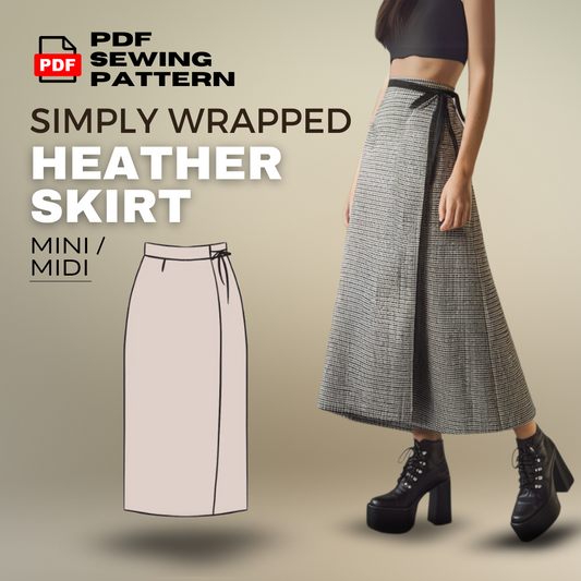 Simply Wrapped Heather Skirt Sewing Pattern